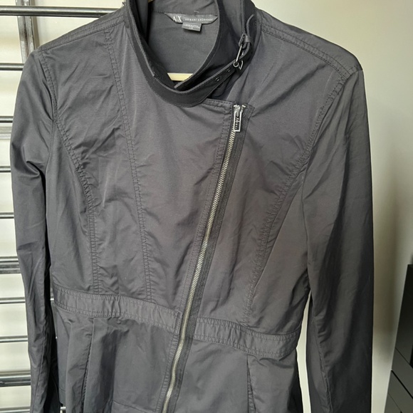 A/X Armani Exchange Women’s Peplum Jacket - Picture 2 of 7